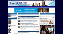 Desktop Screenshot of blackphd.com